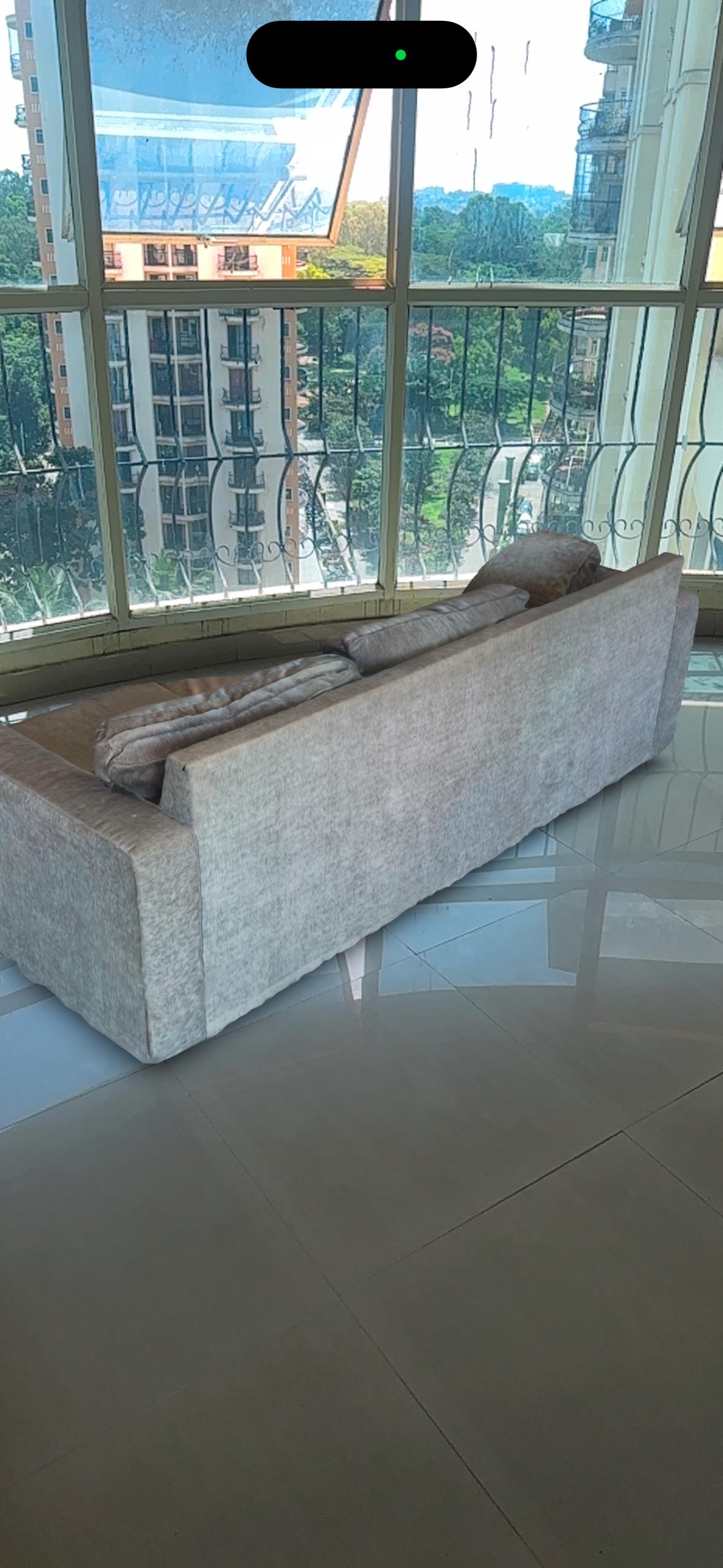 AR scan result furniture